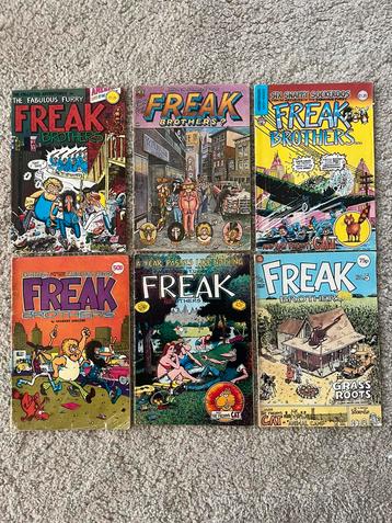 Freak Brothers – 6 originele underground comics beschikbaar voor biedingen