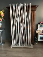 Hout tussenscherm creme, Ophalen, Gebruikt