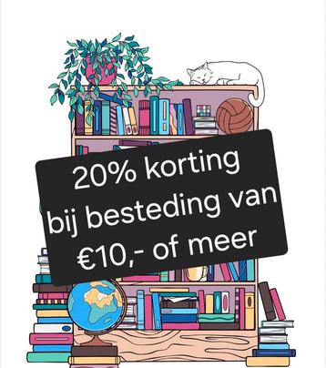 20% korting bij besteding van €10,- of meer beschikbaar voor biedingen