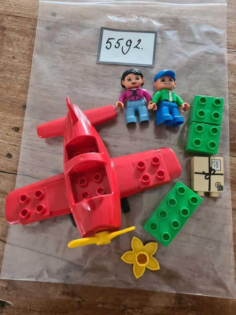 Lego duplo 5592, Kinderen en Baby's, Speelgoed | Duplo en Lego, Ophalen of Verzenden, Zo goed als nieuw, Duplo