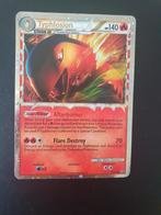 Typhlosion HGSS09 holo pokemon kaart, Hobby en Vrije tijd, Verzamelkaartspellen | Pokémon, Ophalen of Verzenden, Gebruikt