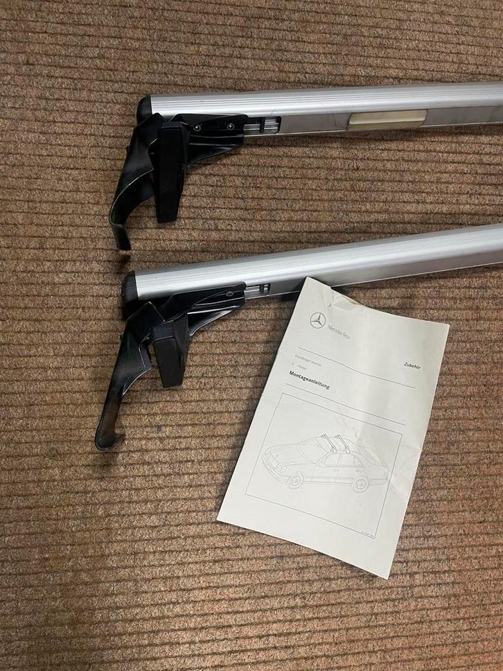 Originele Mercedes E Klasse Dakdragers (Oud Model), Auto diversen, Dakdragers, Gebruikt, Ophalen of Verzenden