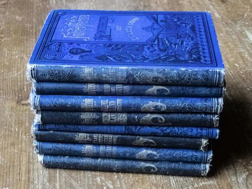 Jules Verne - antiek 1878 (Robbers) - ook losse verkoop, Boeken, Avontuur en Actie, Gelezen, Ophalen of Verzenden