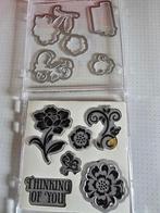 Sizzix: bloemen stempels en dies, Ophalen of Verzenden, Nieuw, EZ-mounted stempel