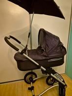 Mutsy 4 Rider kinderwagen, buggy, wipstoel, paars (11-delig), Kinderen en Baby's, Kinderwagens en Combinaties, Gebruikt, Mutsy