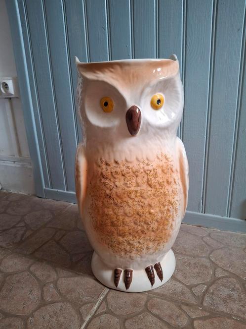 Mooi leuke grote vaas in vorm van een uil uit Frankrijk, Antiek en Kunst, Antiek | Keramiek en Aardewerk, Ophalen