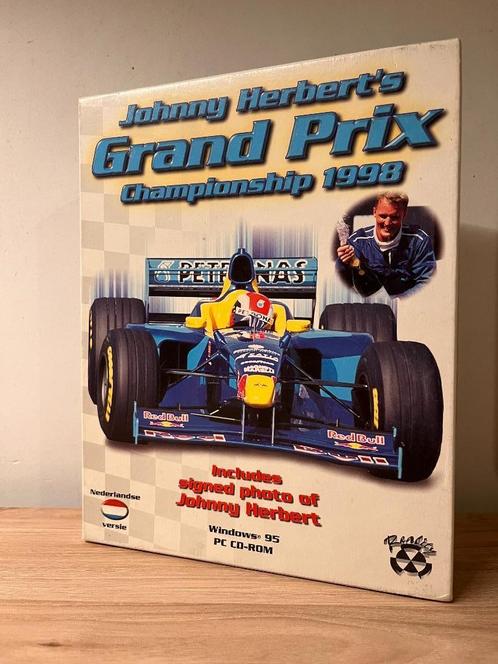 PC Big Box | Johnny Herbert's Grand Prix Championship 1998, Spelcomputers en Games, Games | Pc, Gebruikt, Racen en Vliegen, 1 speler
