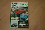 Kies Uw Auto - KNAC jaarboek - 1971, Gelezen, Verzenden, Renault, KNAC