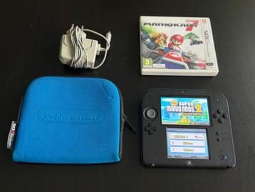 Nintendo 2Ds met 2 mariospellen beschikbaar voor biedingen