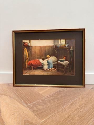 Plaat ‘ik sluit mijn oogjes’ 50 x 40 cm beschikbaar voor biedingen