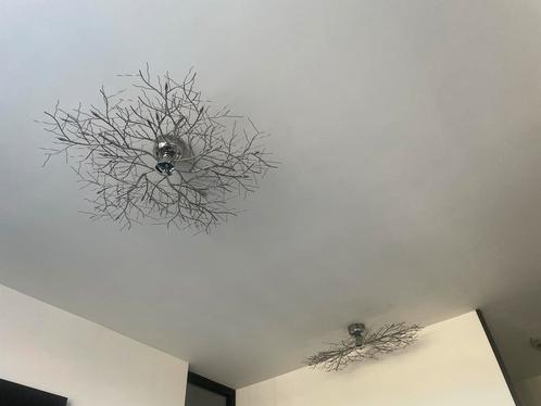 Takken Plafonnière Lampen, Huis en Inrichting, Lampen | Plafondlampen, Gebruikt, Metaal, Ophalen of Verzenden