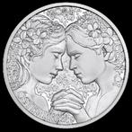 OOSTENRIJK 10 EURO 2024 "VIOOLTJE", PROOFLIKE/HGH IN ZILVER, Oostenrijk, Setje, Zilver, Ophalen of Verzenden