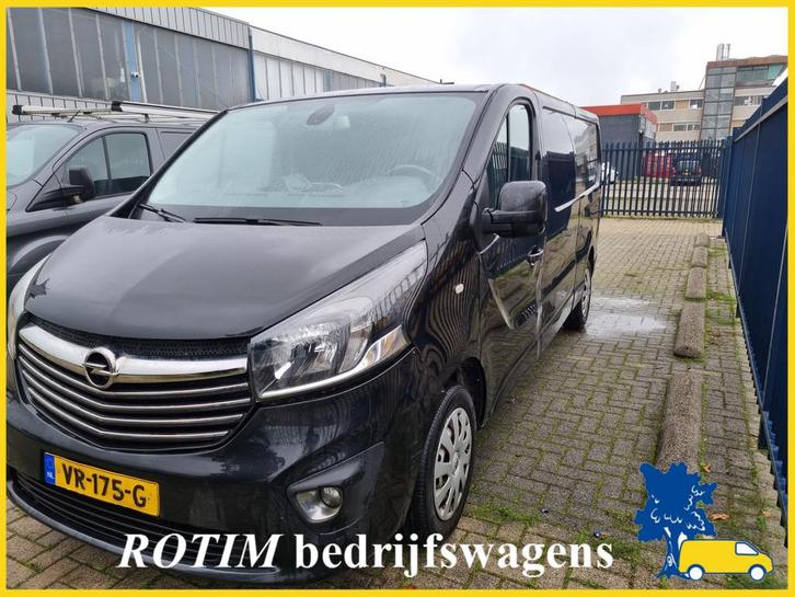 Opel Vivaro 1.6 CDTI L2H1 DC dubbel cab, motor defect ! MOTO, Auto's, Bestelauto's, Bedrijf, Te koop, ABS, Airconditioning, Alarm