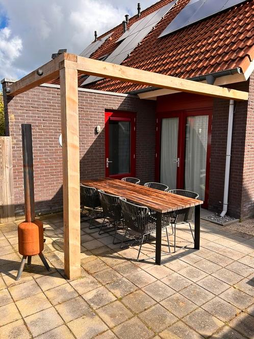 Robuuste Douglas overkapping, pergola, terrasoverkapping, Tuin en Terras, Overkappingen, Gebruikt, Ophalen