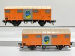 FLM: 5531 set van 2 chiquita wagons met schuifdeuren voor H0, Hobby en Vrije tijd, Modeltreinen | H0, Ophalen, Gebruikt, Gelijkstroom