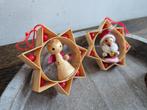Vintage kersthangers ster, Diversen, Kerst, *, Gebruikt, *, Ophalen of Verzenden