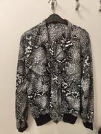 Blouse motieven, Kleding | Dames, Ophalen of Verzenden, Zo goed als nieuw, Maat 42/44 (L), Zwart