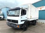Mercedes-Benz LK 914 (6-CILINDER) WITH TENT BOX (MANUAL GEAR, Euro 2, Wit, Mercedes-Benz, Radio