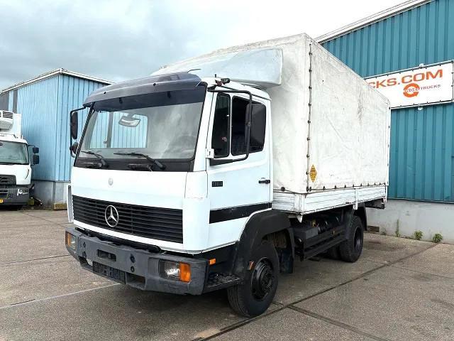 Mercedes-Benz LK 914 (6-CILINDER) WITH TENT BOX (MANUAL GEAR, Auto's, Vrachtwagens, Te koop, Radio, Verwarmde buitenspiegels, Mercedes-Benz