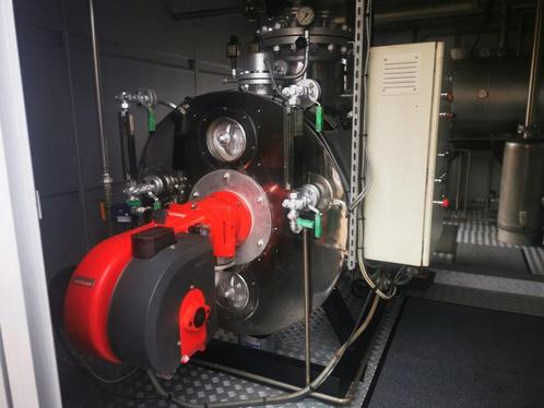 Stoomkettel copmplete container 500kg/u Uitstekende staat, Zakelijke goederen, Machines en Bouw | Industrie en Techniek, Ophalen of Verzenden