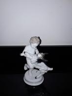 Rosenthal porseleinen kind met geit, Antiek en Kunst, Antiek | Porselein, Verzenden