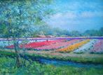A.C.van NOORT - 1914-2003 BOLLENVELD HEEMSTEDE, Antiek en Kunst, Kunst | Schilderijen | Klassiek, Ophalen of Verzenden