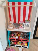 Houten Speelkeuken met Theater, Ophalen, Gebruikt, Hout, Speelkeuken