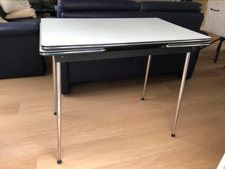 Formica tafel, Huis en Inrichting, Tafels | Statafels, Gebruikt, Ophalen