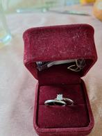 Diamond point witgouden ringen, Sieraden, Tassen en Uiterlijk, Ringen, Wit, Ophalen of Verzenden, Zo goed als nieuw, 17 tot 18