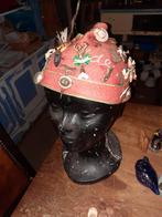 Vintage Tiroler Hoed met Pins, Antiek en Kunst, Antiek | Kleding en Accessoires, Ophalen of Verzenden, Dames