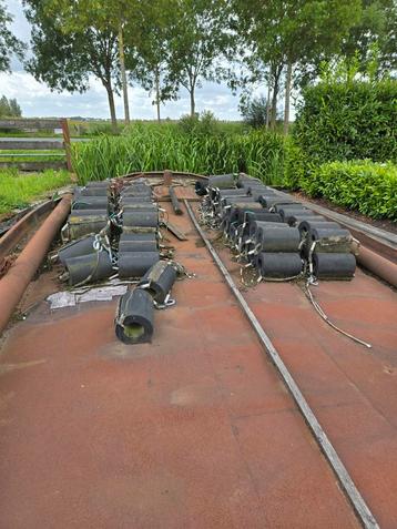 Rubberen Fenders (100 stuks) - Ongebruikt beschikbaar voor biedingen