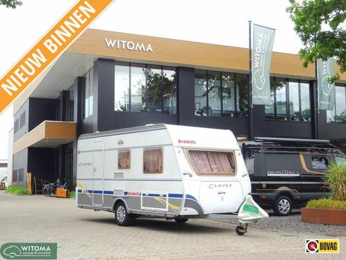 Dethleffs Camper 440 DB voortent leuke caravan!, Caravans en Kamperen, Caravans, tot en met 4, Rondzit, Dethleffs, Dwarsbed, Overige typen