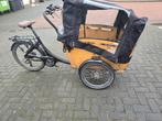Opknapper Elektrische Bakfiets Superior 3, Fietsen en Brommers, Fietsen | Bakfietsen, Ophalen, Gebruikt, 1 kind, Huif