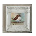 Musje ~ vogel ~ kleintje kunst ~ atelier, Ophalen of Verzenden, Nieuw, Schilderij, Minder dan 50 cm