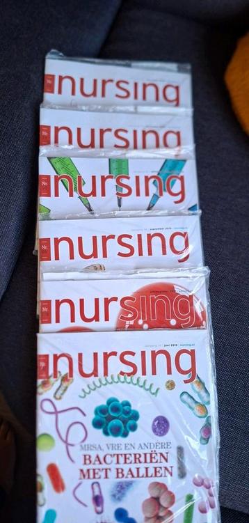 Tijdschrift Nursing nr. 6 t/m 12 uit 2018 NIEUW beschikbaar voor biedingen