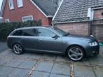 Audi A6 3.0 TFSI. Motor defect, Auto's, 404 pk, Zwart, 2995 cc, Stationwagon
