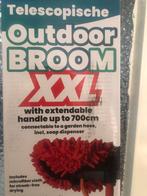 Telescopische Outdoor Bezem XXL - Nieuw!, Ophalen of Verzenden, Nieuw, Handmatig, Overige typen