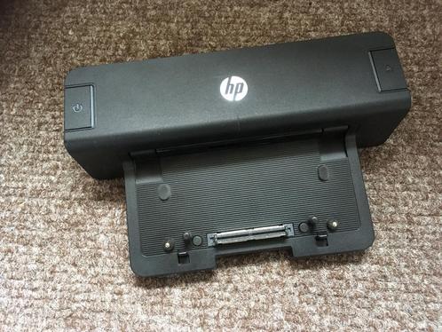 HP notebook docking station HSTNN-I11X / 575324-002, Computers en Software, Dockingstations, Zo goed als nieuw, Docking station