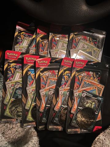 11x Pokémon Checklane Blisters Mega Evolution beschikbaar voor biedingen