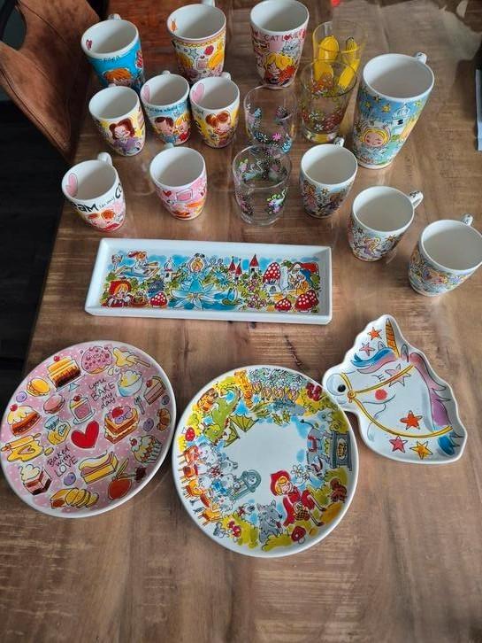 Blond Amsterdam stuks o.a.Efteling, Huis en Inrichting, Keuken | Servies, Zo goed als nieuw, Blond Amsterdam, Aardewerk, Ophalen