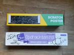 Kleurrollen en Scratch Poster - Nieuw!, Ophalen of Verzenden, Nieuw, Knutselen