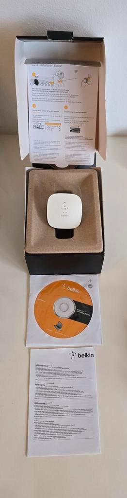 Belkin N300 WiFi Range Extender - Compleet met doos! beschikbaar voor biedingen