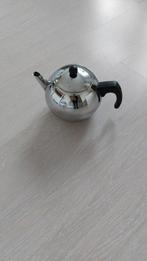 Theepot dubbel wandig, Huis en Inrichting, Keuken | Potten en Pannen, Ophalen of Verzenden, Gebruikt, Rvs, Pot, Bus of Blik