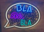 Neon bord bla bla bla, Ophalen, Zo goed als nieuw