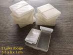 tupperware 2 luiks doosje  pillen medicatie zoetje sieraden, Ophalen, Zo goed als nieuw