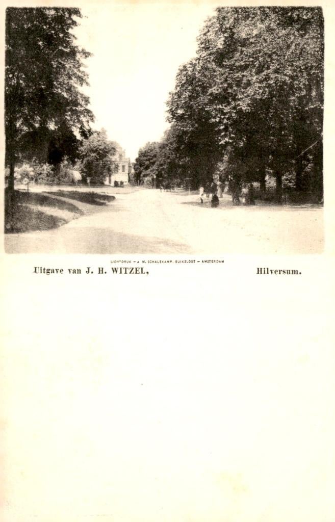 Hilversum uitgever Schalekamp # 219, Verzenden, Voor 1920, Ongelopen, Noord-Holland
