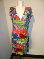 Joseph Ribkoff felle kleurrijke jurk vaste overslag D44, Overige kleuren, Verzenden, Maat 42/44 (L), Joseph Ribkoff