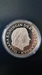 31.1 gram Zilver 925 replica van de 1 gulden 1957 proof zf., Postzegels en Munten, Munten | Nederland, Ophalen of Verzenden, Koningin Beatrix