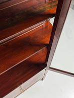 Amerikaanse Display Kast Vitrine Mahonie, Antiek en Kunst, Ophalen