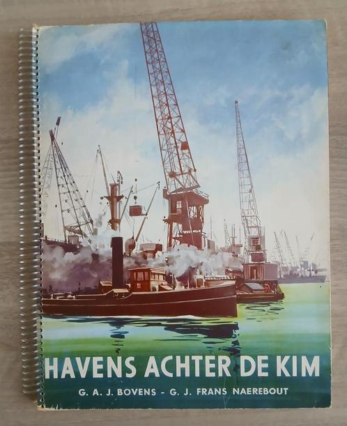 Havens achter de kim. Plaatjesalbum. G.A.J. Bovens 1959., Verzamelen, Scheepvaart, Gebruikt, Overige typen, Motorboot of Zeilboot